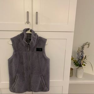 North face Sherpa fleece vest